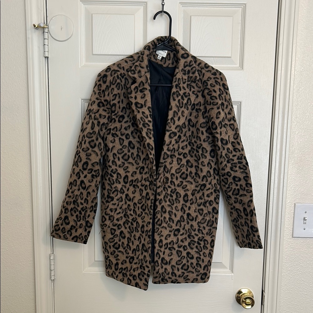 Ellison Leopard Print Jacket